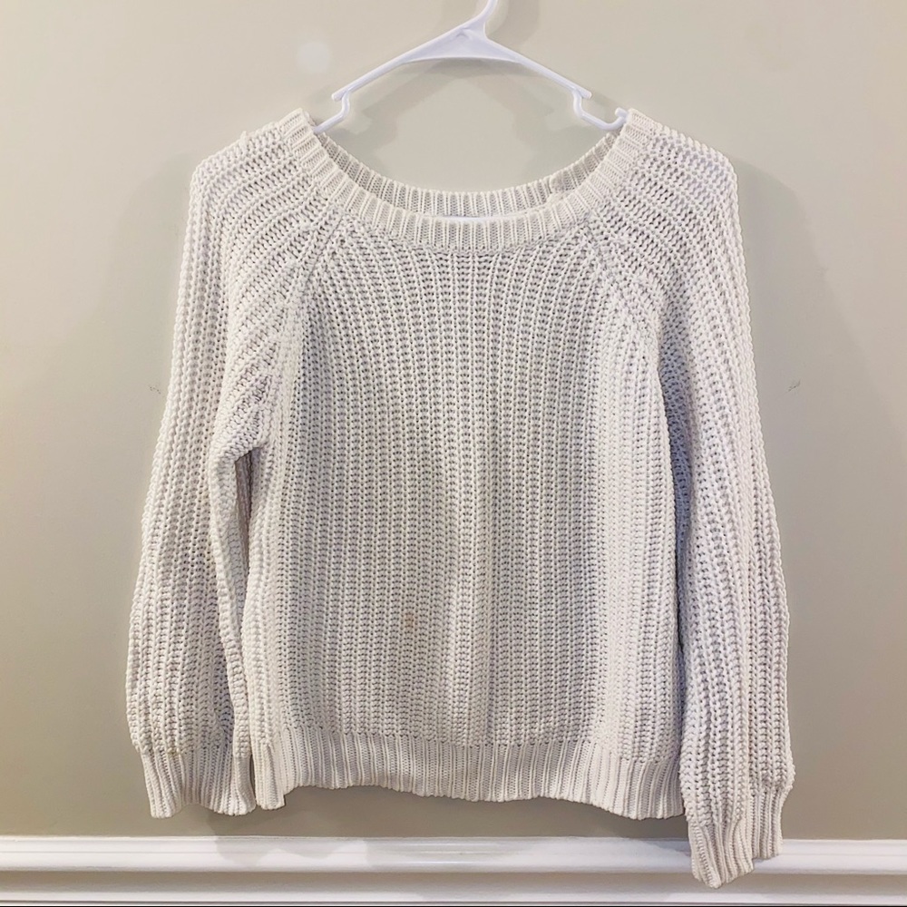 Forever 21 white sweater